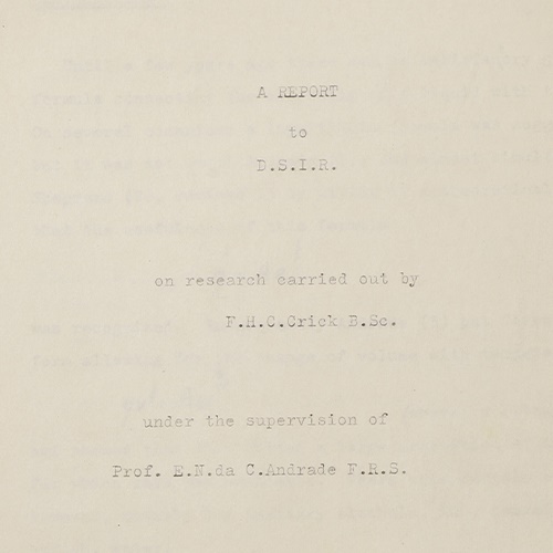 Notebooks of Northampton-born DNA discoverer Francis Crick fetch £13,200 at Sworders auction